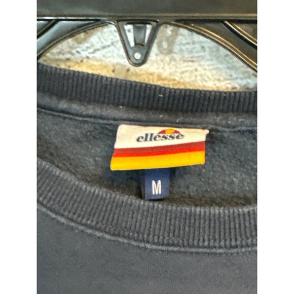 Ellesse Mens Navy Blue Crewneck Sweatshirt Size M - Picture 2 of 3